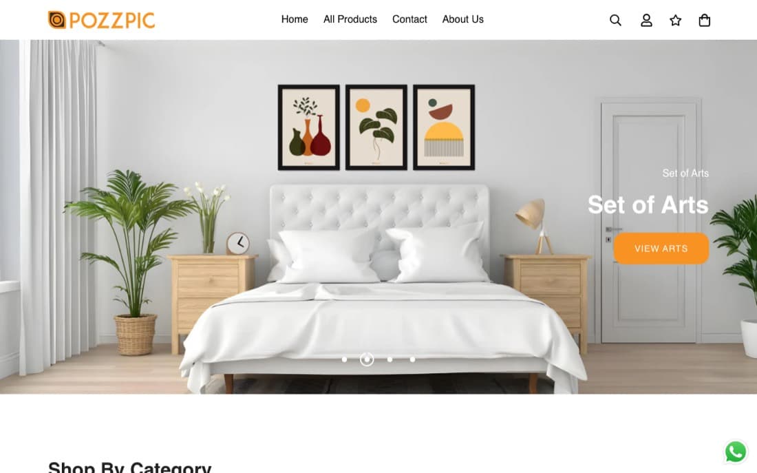 Pozzpic — framed wall art & custom photo gifts preview